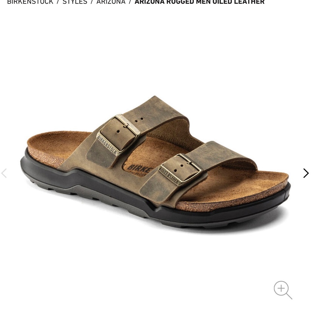 New Birkenstock Arizona Rugged Men sandals size 46